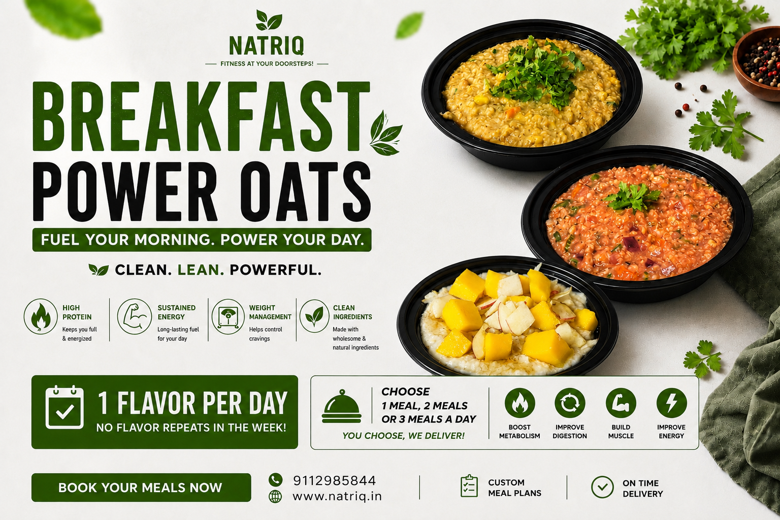Protein Breakfast Oats